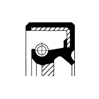 Oljepackningsring, differential, Utgång, Höger Corteco 19034980B CORTECO