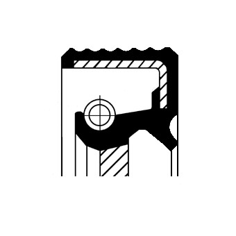 Packbox, oljepumpsaxel (drivande), Fram CORTECO