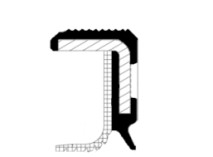 Oljepackningsring, differential, framaxel höger, Höger, Utgång Co CORTECO