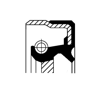 Oljepackningsring, automattransmission, Ingång Corteco 49370911 CORTECO
