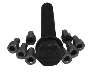 Skruvsats, remskiva-vevaxel Corteco 80001262 CORTECO