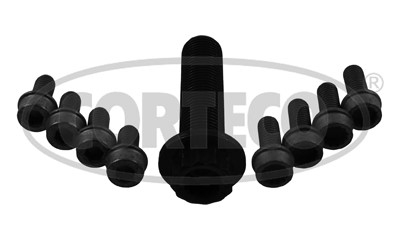Skruvsats, remskiva-vevaxel Corteco 80004916 CORTECO