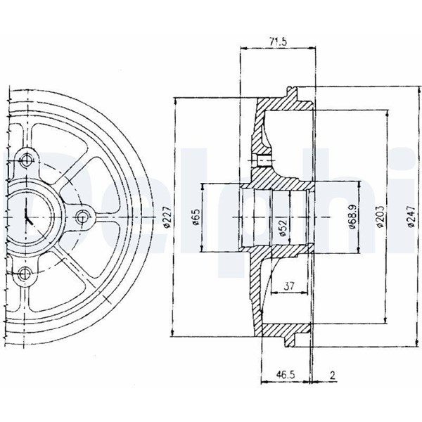 Bromstrumma, Bakaxel Delphi BF392 DELPHI
