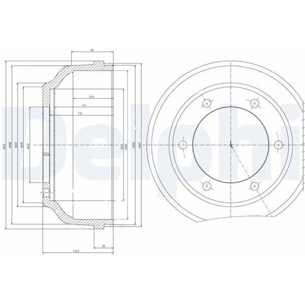 Bromstrumma, Bakaxel Delphi BF467 DELPHI