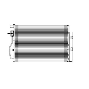 Kondensor, klimatanläggning Delphi CF20266 DELPHI
