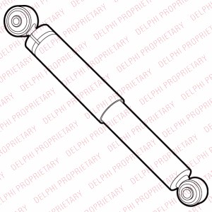 Stötdämpare Oljetryck, Bakaxel Delphi D2254502 DELPHI