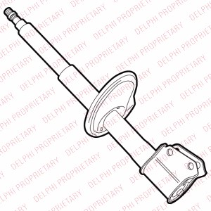 Stötdämpare Oljetryck, Framaxel Delphi D2255512 DELPHI