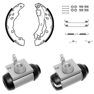Bromsbackar, sats, Bak Delphi KP1129 DELPHI Bromsbackar, sats, Bak Delphi KP1129 DELPHI