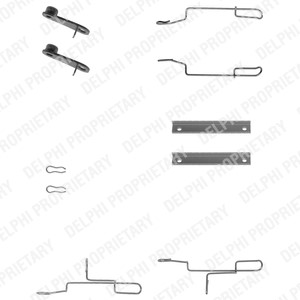 Monteringssats Solid, Framaxel Delphi LX0168 DELPHI