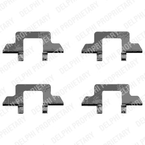 Monteringssats Solid, Framaxel Delphi LX0341 DELPHI