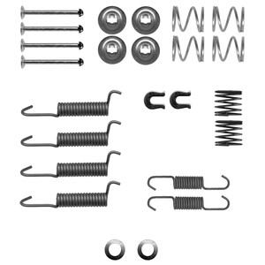 Tillbehörssats, bromsbackar, parkeringsbroms, Bakaxel Delphi LY14 DELPHI