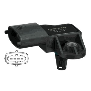 Sensor, insugstryck Delphi PS10119 DELPHI