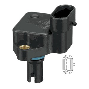 Sensor, insugstryck Delphi PS10133 DELPHI