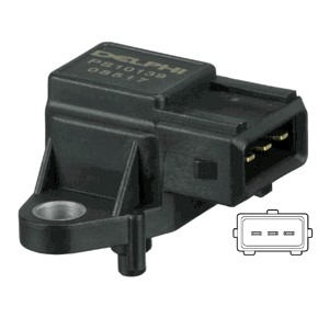 Sensor, insugstryck Delphi PS10139 DELPHI