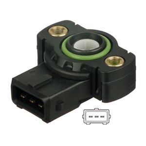 Sensor, gasspjäll DELPHI