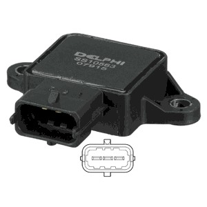 Sensor, gasspjäll Delphi SS10563-12B1 DELPHI
