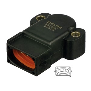 Sensor, gasspjäll Delphi SS10997-12B1 DELPHI