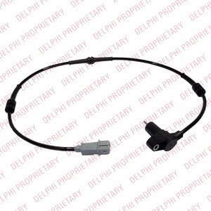 ABS-givare, Sensor, hjulvarvtal, Bakaxel, Framaxel, Bak, Höger, V DELPHI ABS-givare, Sensor, hjulvarvtal, Bakaxel, Framaxel, Bak, Höger, V DELPHI