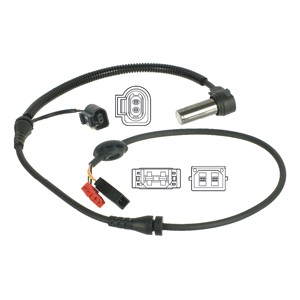 ABS-givare, Sensor, hjulvarvtal, Framaxel, Höger, Vänster Delphi  DELPHI