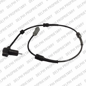 ABS-givare, Sensor, hjulvarvtal, Bakaxel, Bak, Framaxel, Höger, V DELPHI ABS-givare, Sensor, hjulvarvtal, Bakaxel, Bak, Framaxel, Höger, V DELPHI
