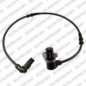 ABS-givare, Sensor, hjulvarvtal, Framaxel, Fram, Vänster Delphi S DELPHI ABS-givare, Sensor, hjulvarvtal, Framaxel, Fram, Vänster Delphi S DELPHI
