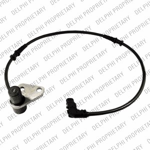 ABS-givare, Sensor, hjulvarvtal, Framaxel, Fram, Höger Delphi SS2 DELPHI