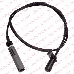 ABS-givare, Sensor, hjulvarvtal, Framaxel, Bak, Bakaxel, Höger, V DELPHI ABS-givare, Sensor, hjulvarvtal, Framaxel, Bak, Bakaxel, Höger, V DELPHI