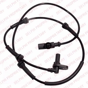 ABS-givare, Sensor, hjulvarvtal, Framaxel, Bak, Bakaxel, Höger, V DELPHI ABS-givare, Sensor, hjulvarvtal, Framaxel, Bak, Bakaxel, Höger, V DELPHI