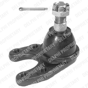 Kulled / Spindelled, Framaxel, Ytter, Nedre Delphi TC587 DELPHI Kulled / Spindelled, Framaxel, Ytter, Nedre Delphi TC587 DELPHI