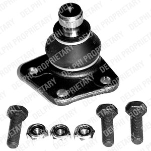 Kulled / Spindelled, Framaxel, Ytter, Nedre DELPHI