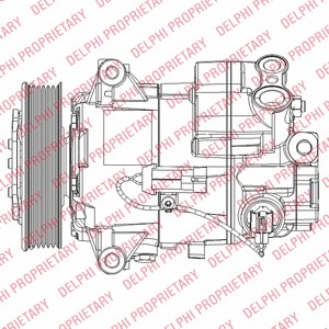 Kompressor, klimatanläggning Delphi TSP0155948 DELPHI
