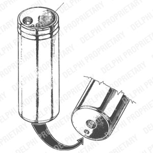 Torkfilter Delphi TSP0175055 DELPHI