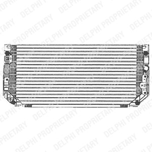 Kondensor, klimatanläggning Delphi TSP0225479 DELPHI
