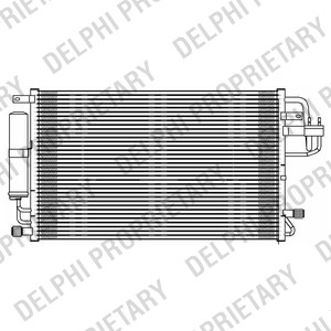 Kondensor, klimatanläggning Delphi TSP0225600 DELPHI Kondensor, klimatanläggning Delphi TSP0225600 DELPHI