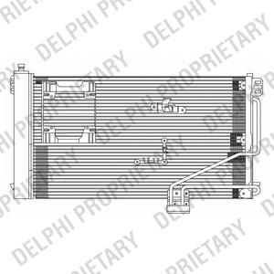 Kondensor, klimatanläggning Delphi TSP0225610 DELPHI