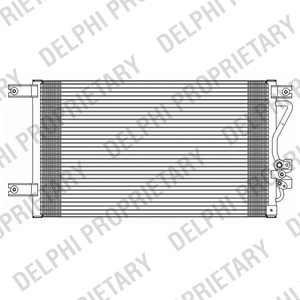 Kondensor, klimatanläggning Delphi TSP0225613 DELPHI