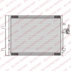 Kondensor, klimatanläggning Delphi TSP0225689 DELPHI