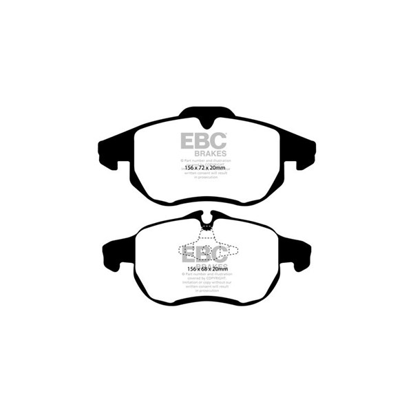 Bromsbeläggsats REDSTUFF Ebc brakes DP31414C EBC Brakes