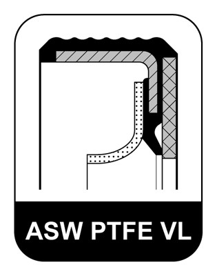 Oljepackningsring, vevaxel, Fram Elring 374.680 ELRING