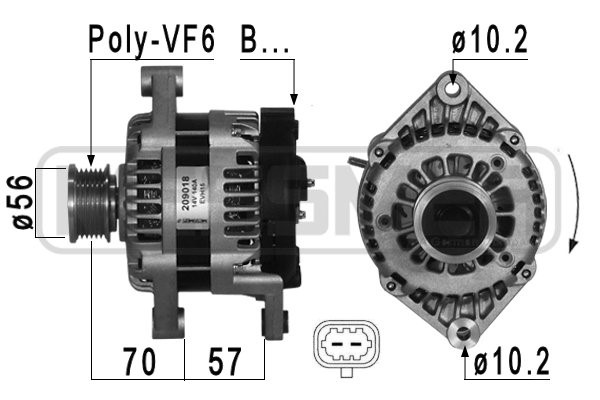 Generator 14V 140A