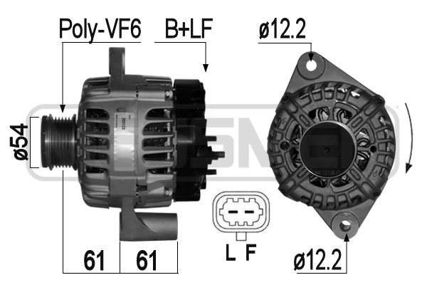 Generator 14V 140A