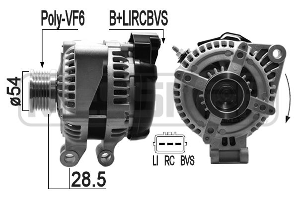 Generator 14V 150A