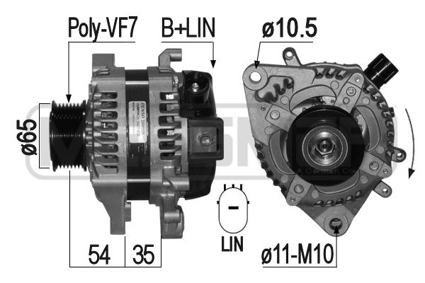 Generator 14V 150A