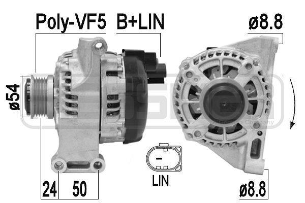 Generator 14V 120A