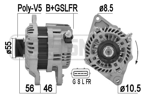 Generator 12V 95A