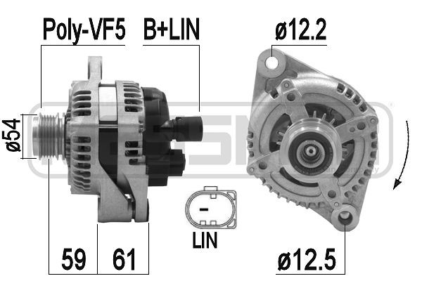 Generator 14V 150A