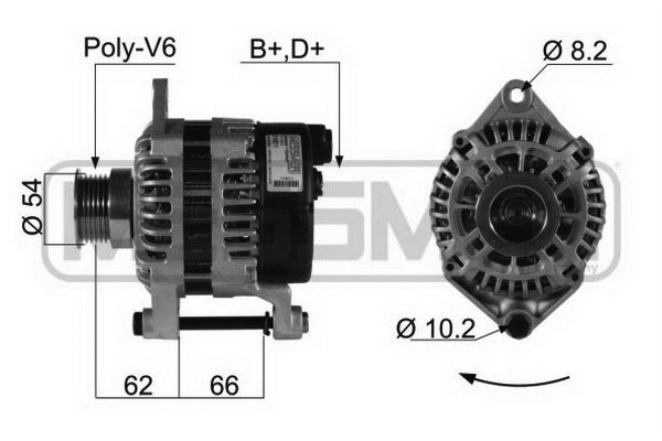 Generator 12V 80A