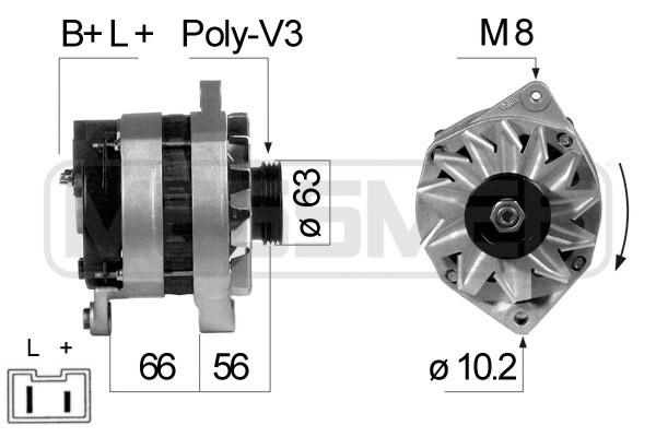 Generator 12V 90A