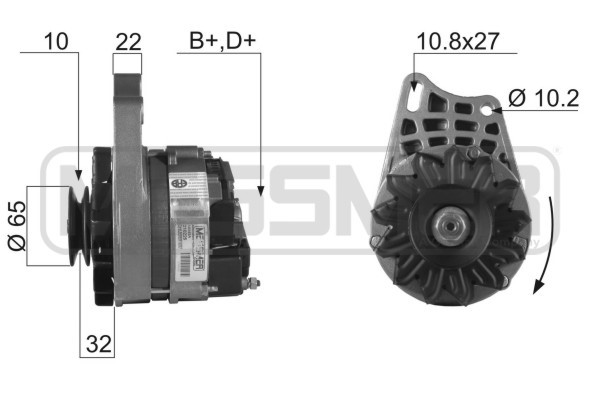 Generator 14V 45A