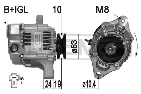 Generator 14V 40A